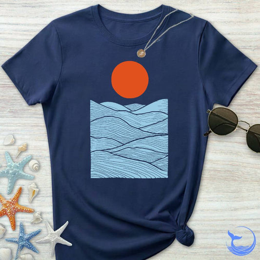 Sunset Over The Sea Women's T-Shirt
