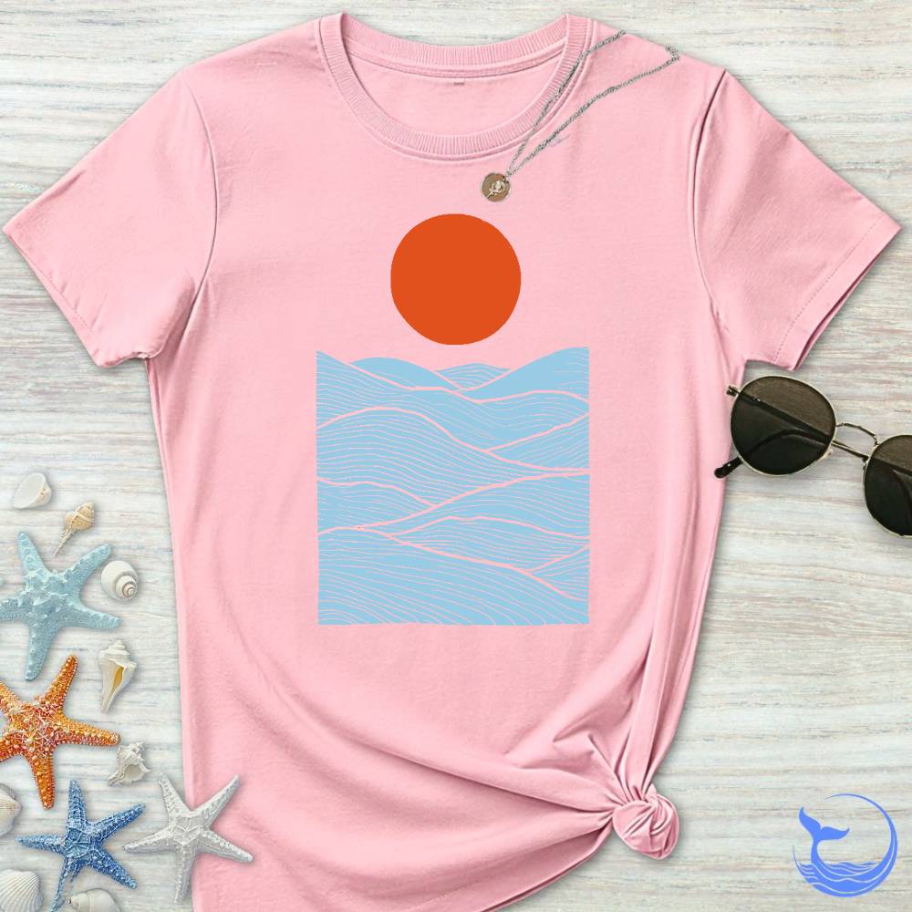 Sunset Over The Sea Women's T-Shirt