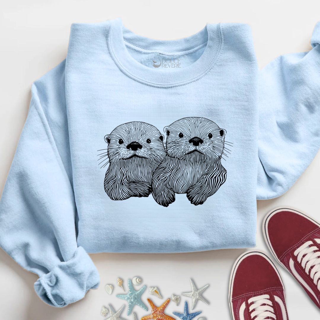 Happy Otters Sweatshirt