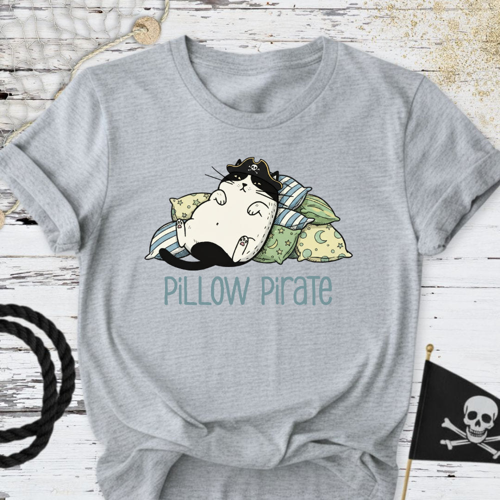 Pillow Pirate, Cat T-Shirt