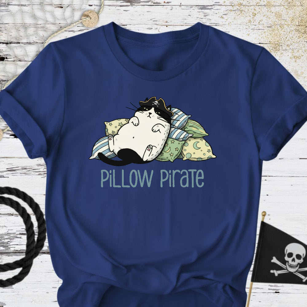 Pillow Pirate, Cat T-Shirt