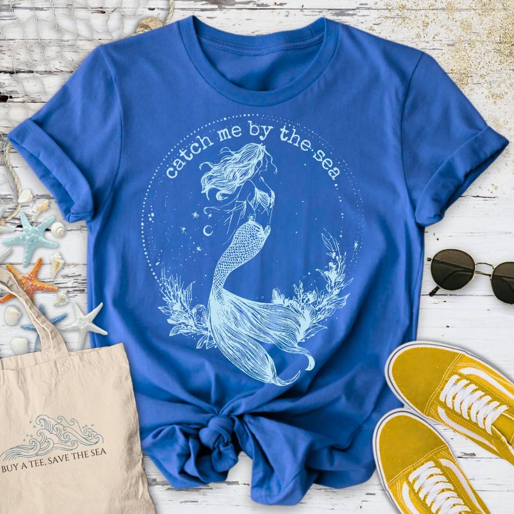 Catch Me By The Sea, Cosmic Mermaid T-Shirt