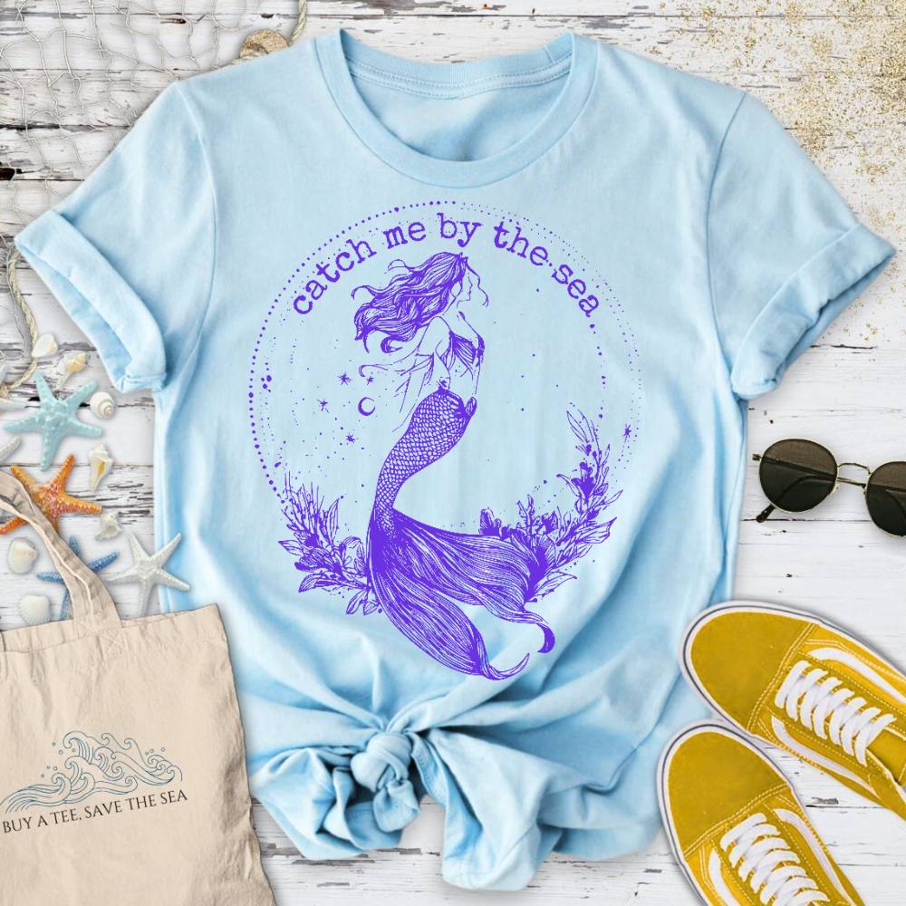Catch Me By The Sea, Cosmic Mermaid T-Shirt