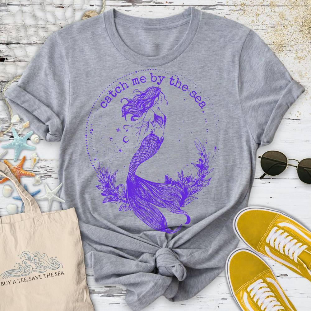 Catch Me By The Sea, Cosmic Mermaid T-Shirt