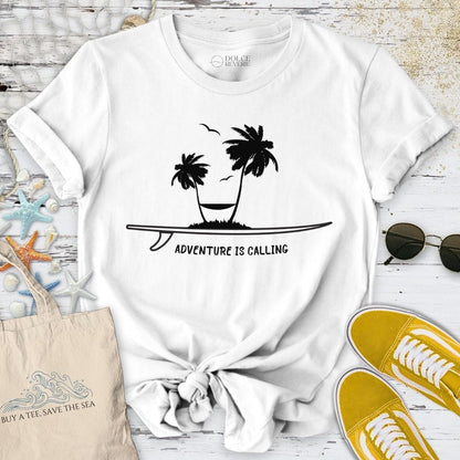 Adventure is Calling T-Shirt White / S