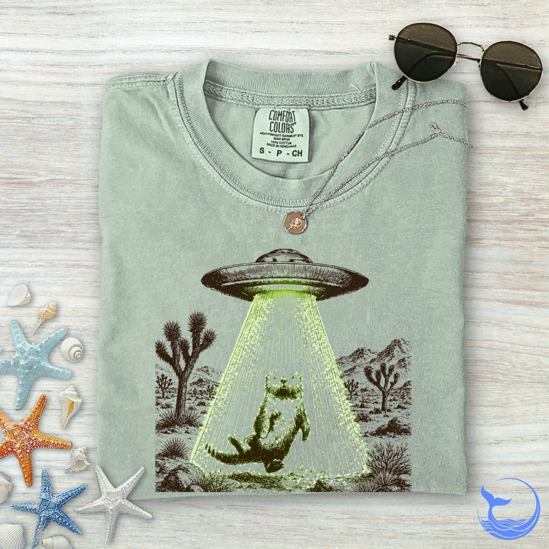 Otter UFO Comfort Colors T-Shirt