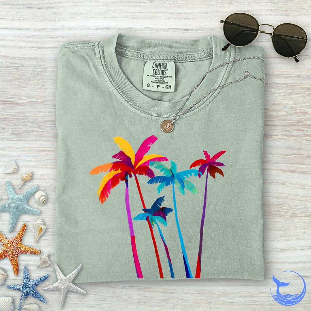 Artistic Palms Comfort Colors T-Shirt