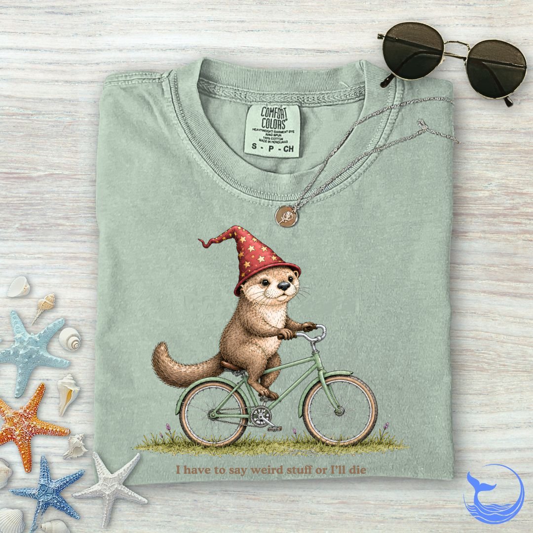 Weird Stuff Or I'll Die Otter Comfort Colors T-Shirt