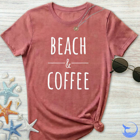 Beach & Coffee Women's T-Shirt