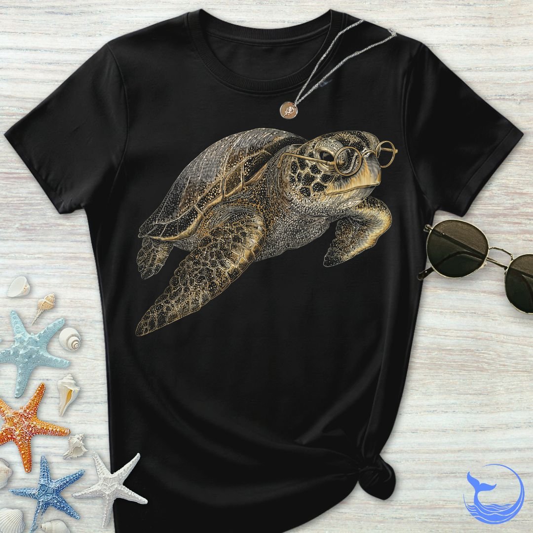 The Scholar Turtle Women's T-Shirt