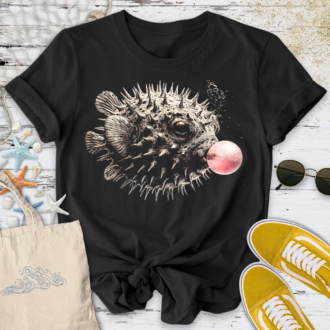 Bubblegum Pufferfish T-Shirt