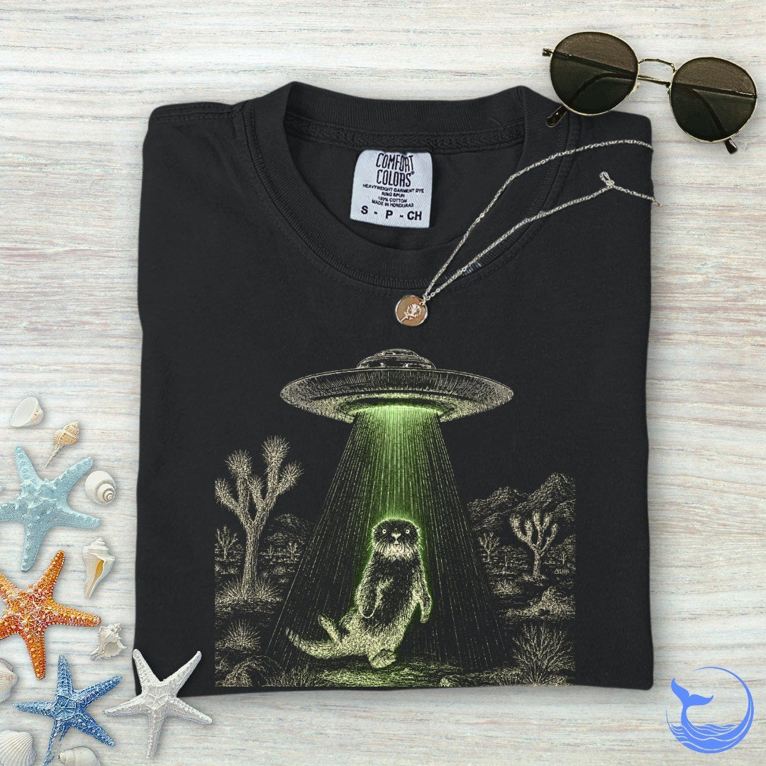 Otter UFO Comfort Colors T-Shirt