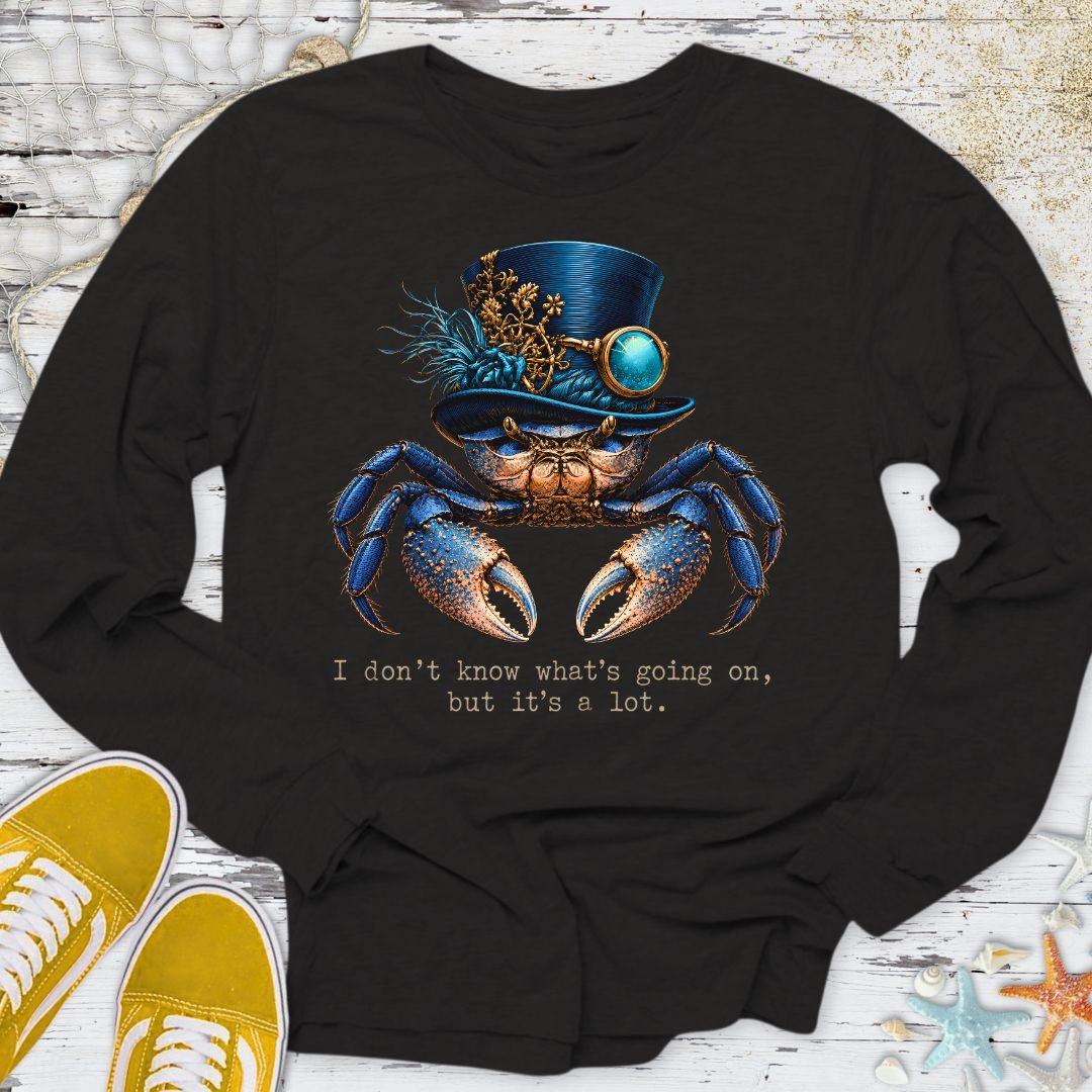 It's A Lot, Crab Long Sleeve Tee