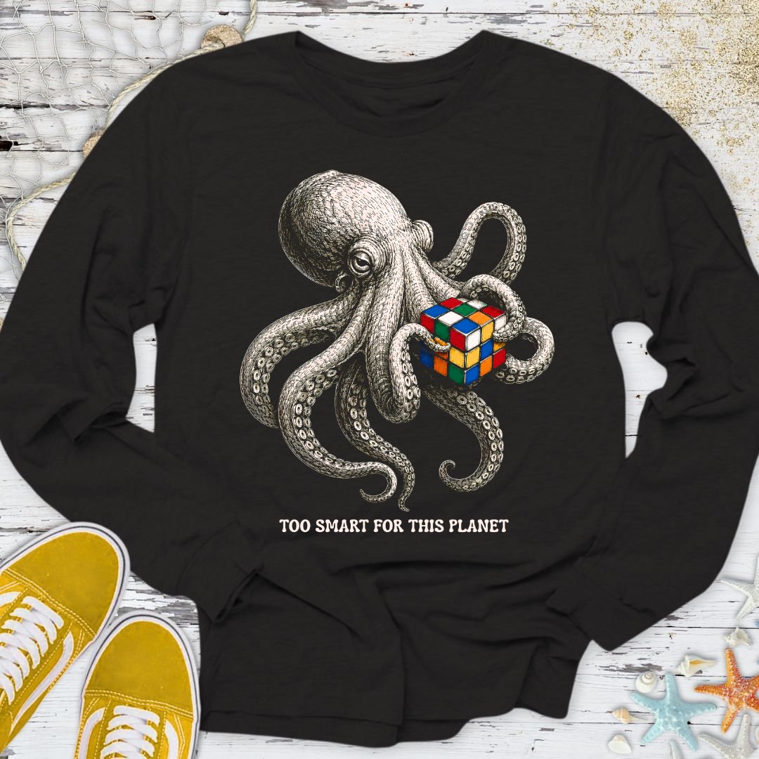 Smart Octopus Long Sleeve Tee