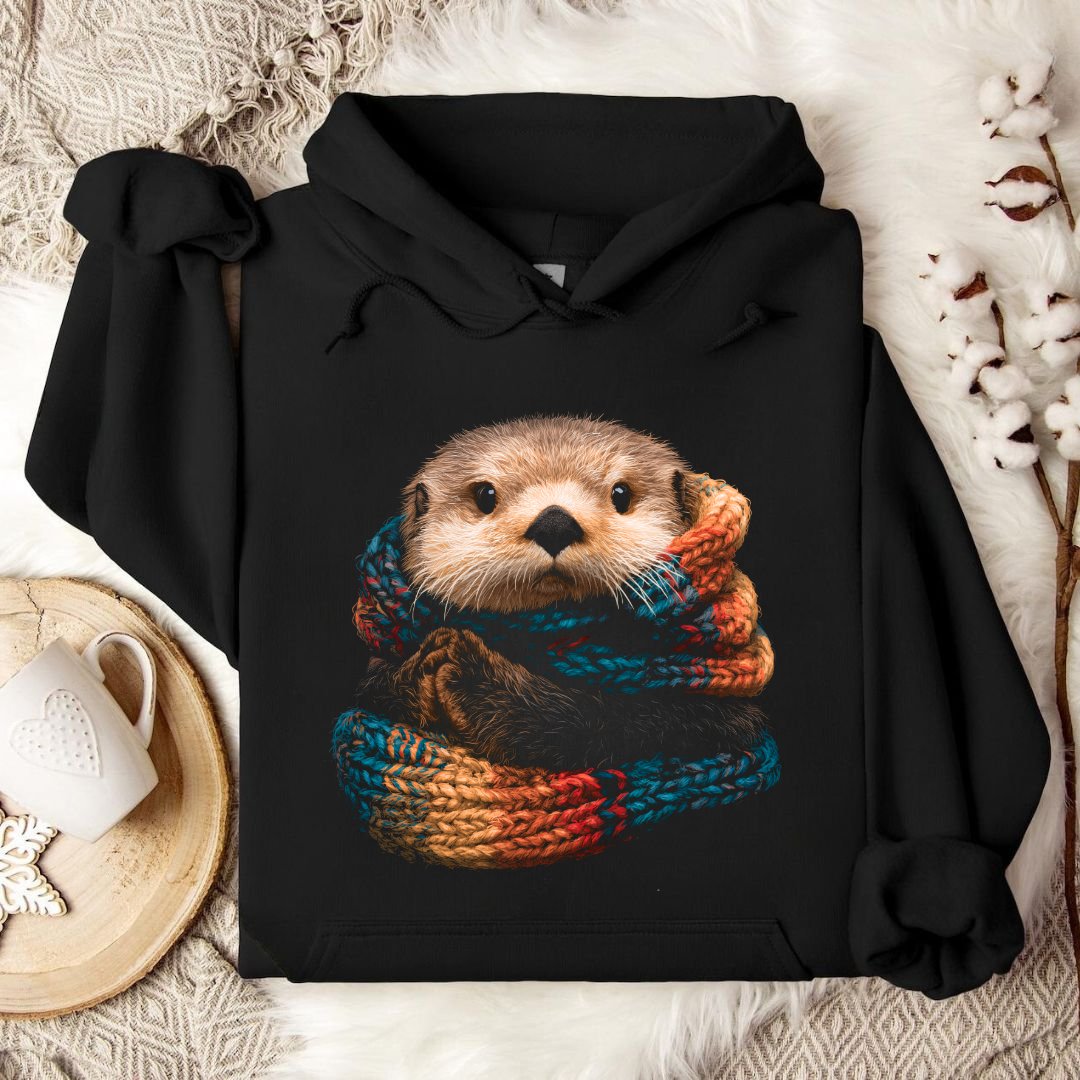 Winter Ready, Otter Hoodie