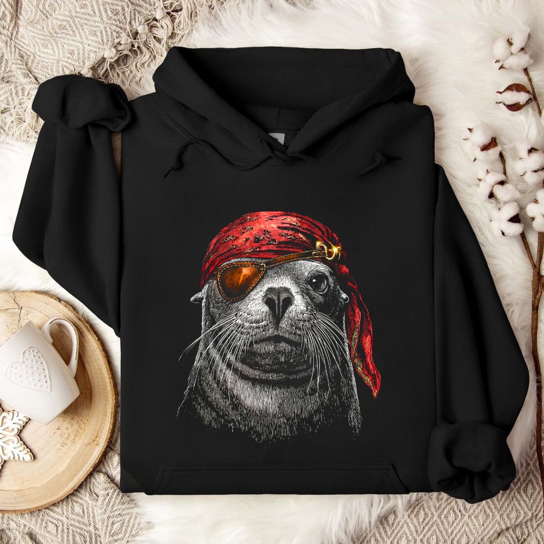 Sea Lion Pirate Hoodie