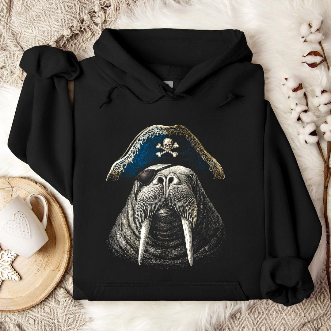 Pirate Walrus Hoodie