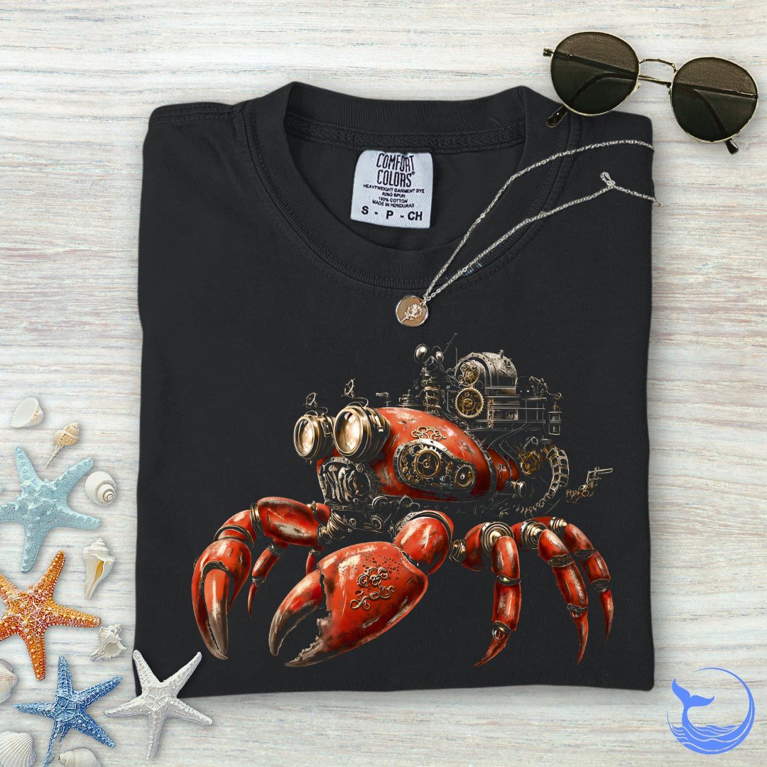 Steampunk Crab Comfort Colors T-Shirt