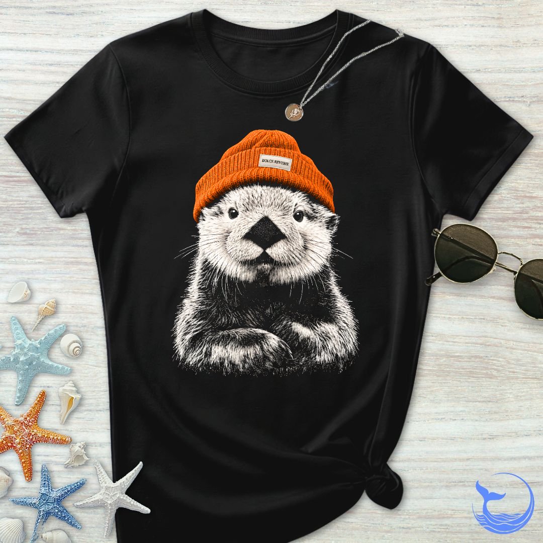 Winter Otter Women's Relaxed T-Shirt