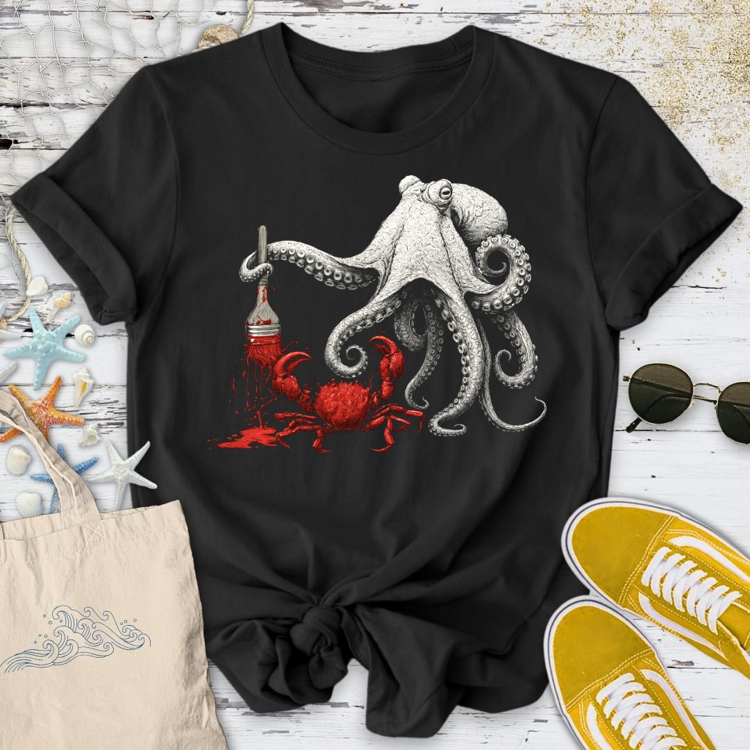 Off To Paint Stuff, Octopus T-Shirt
