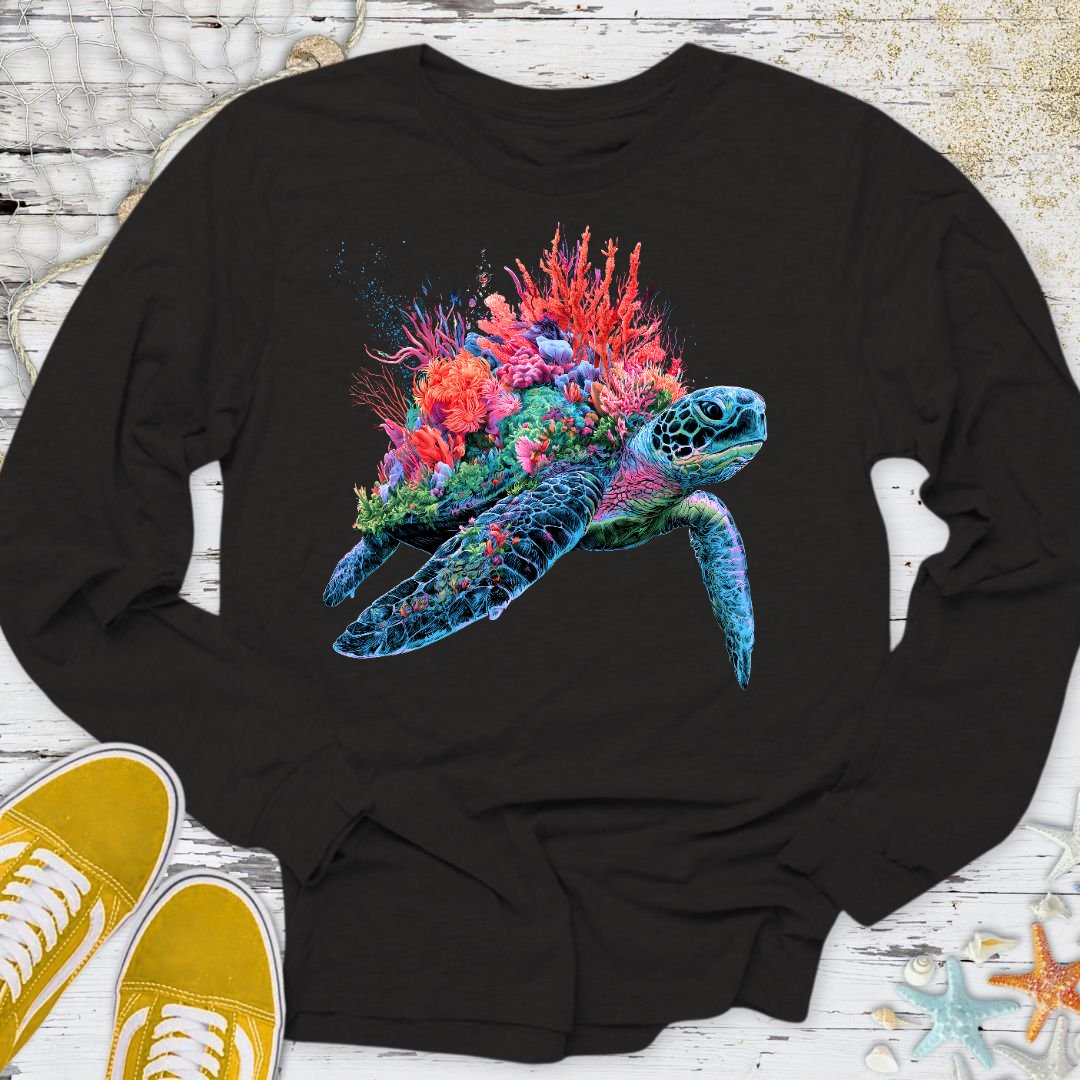 Reef Turtle Long Sleeve Tee