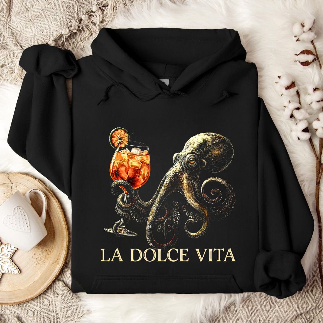Octopus La Dolce Vita Hoodie
