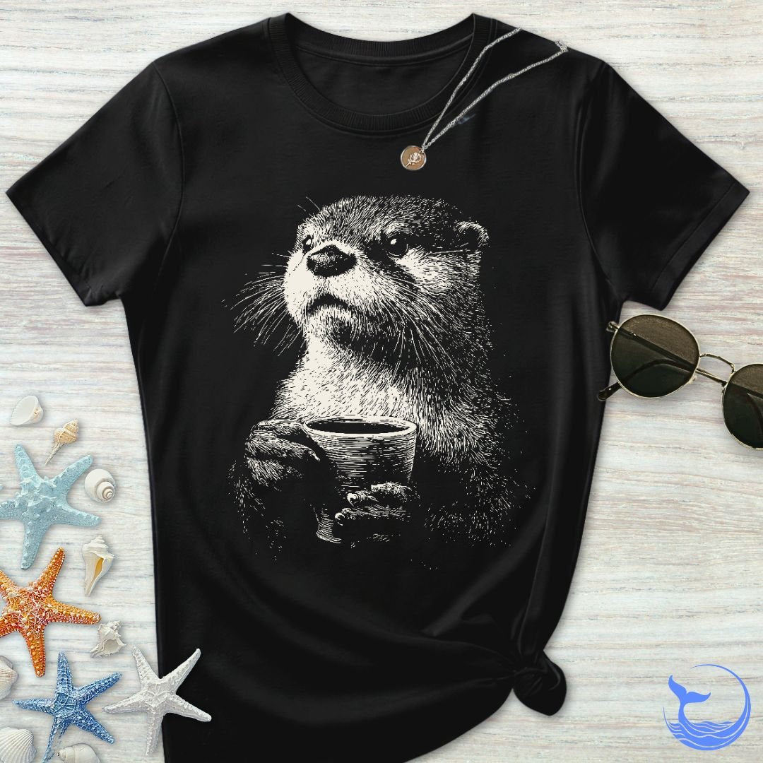 Coffee Otter Women's T-Shirt
