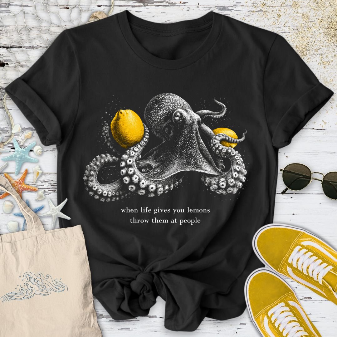 Lemons, Octopus T-Shirt