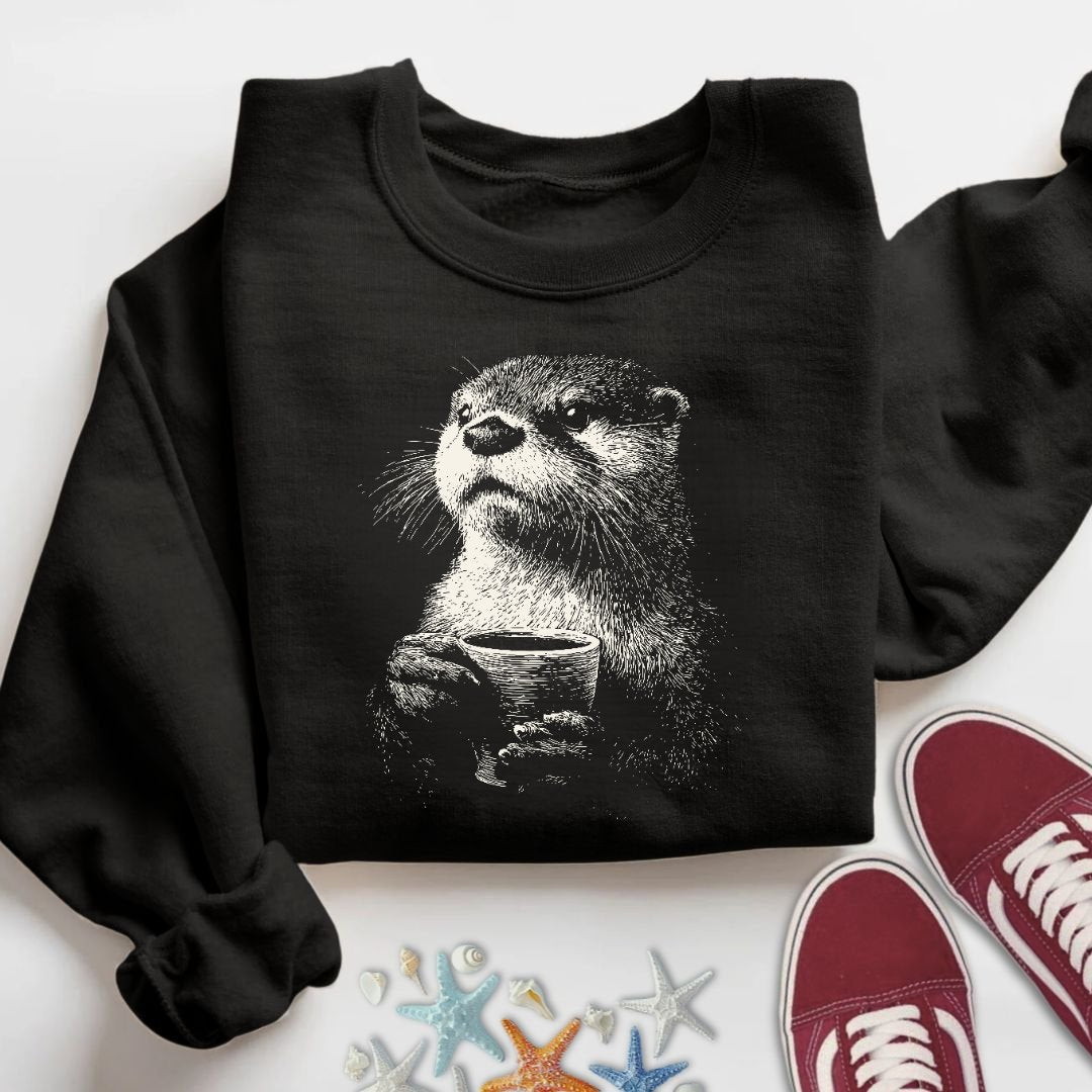 Coffee Otter Sweatshirt