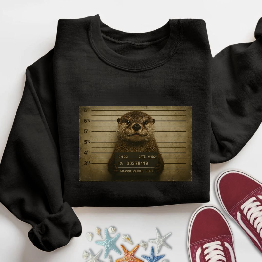 Otter Mugshot Sweatshirt