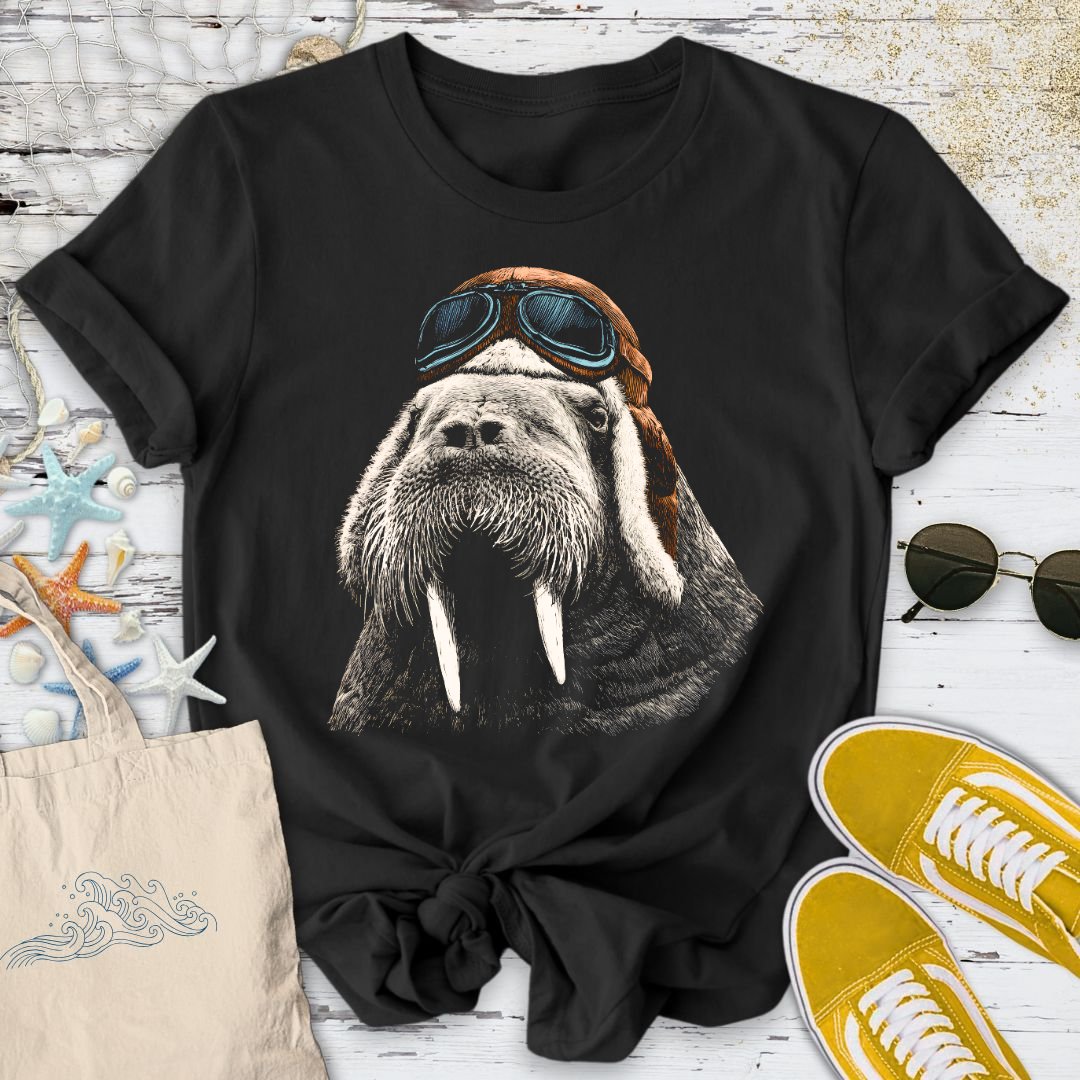 Aviator Walrus T-Shirt