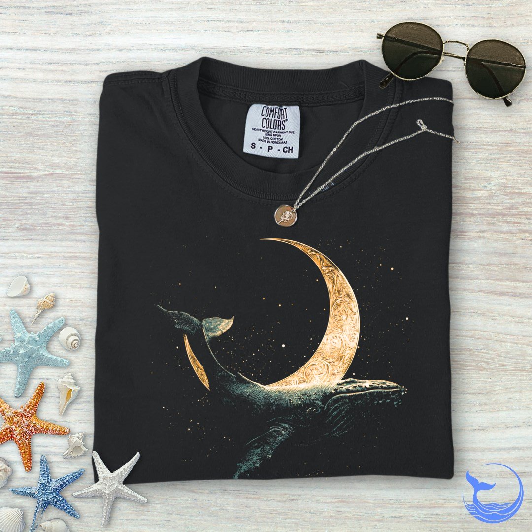 Mystic Whale Comfort Colors T-Shirt