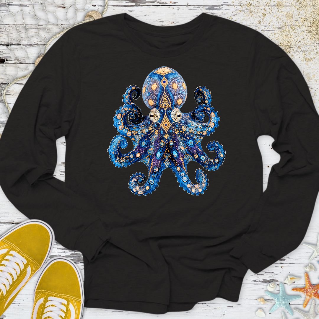 Blue-Ringed Octopus Long Sleeve Tee