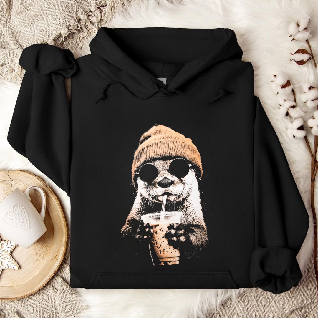 Hipster Otter Hoodie