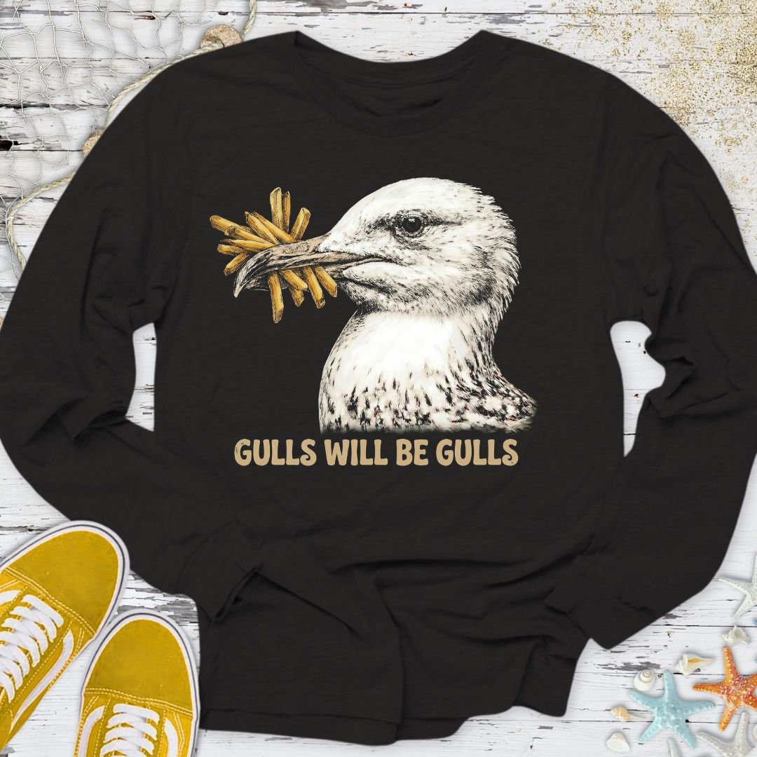 Gulls Will Be Gulls Long Sleeve Tee