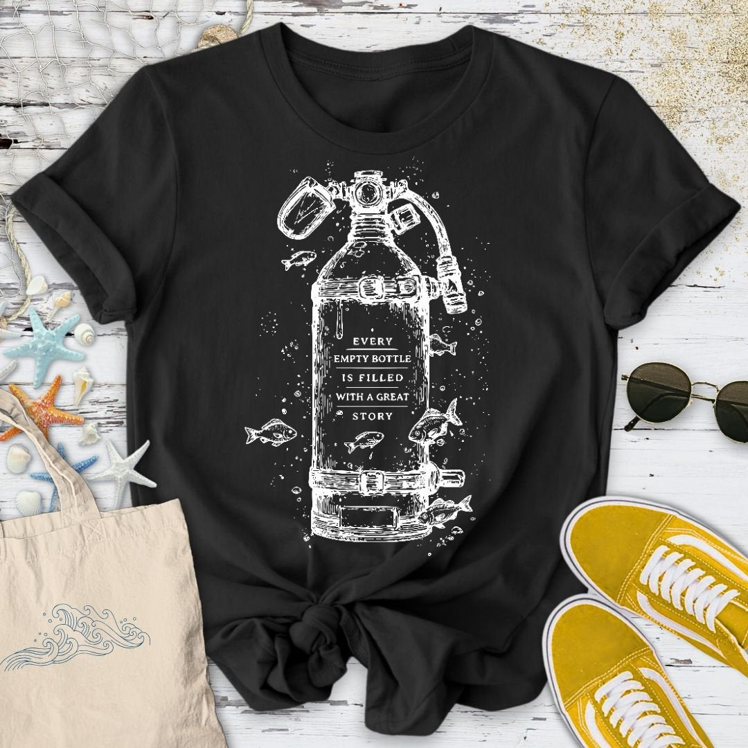 Scuba Tank, Great Story T-Shirt