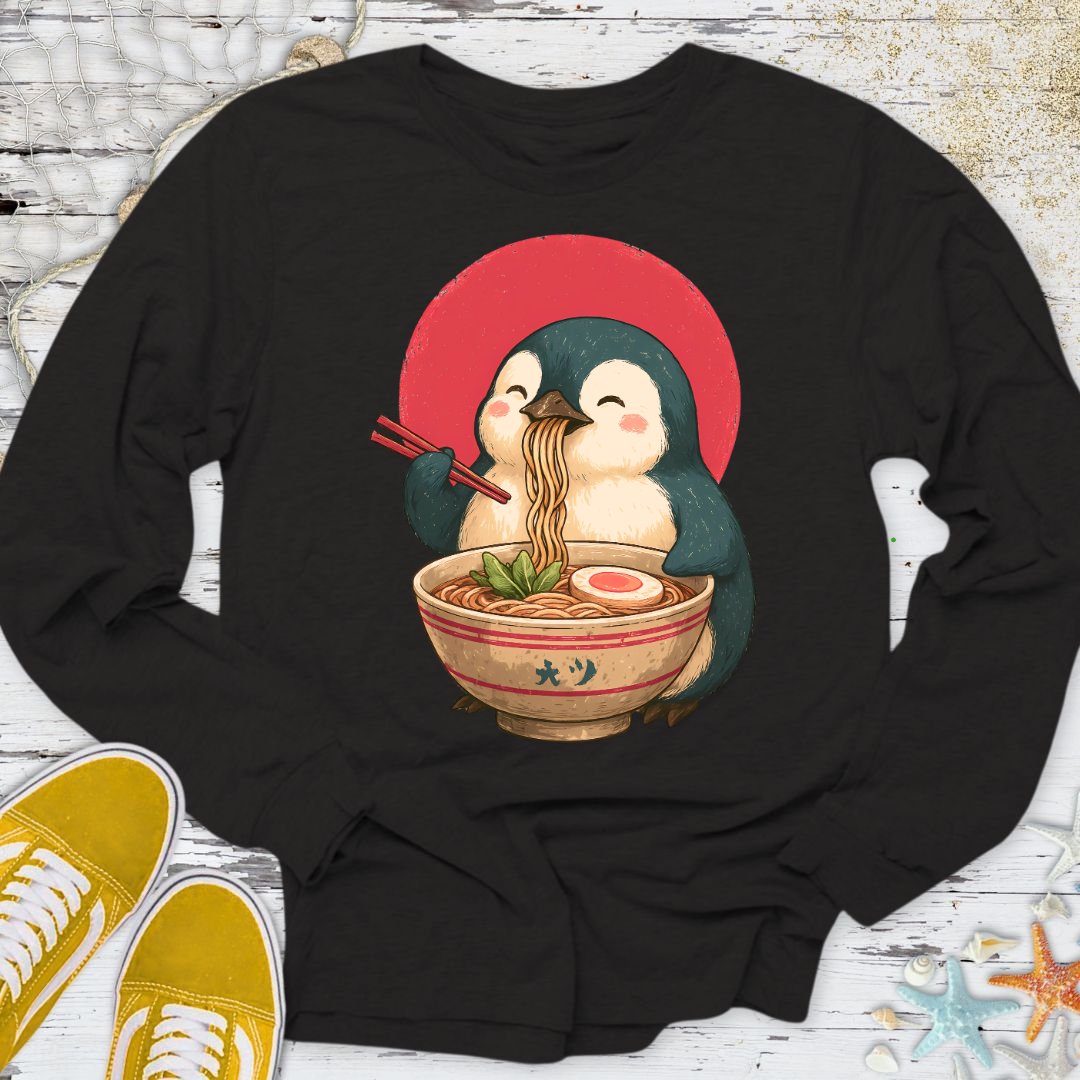 Penguin Ramen Long Sleeve Tee