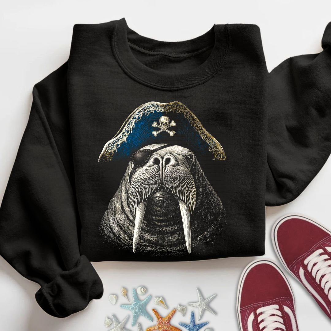 Pirate Walrus Sweatshirt