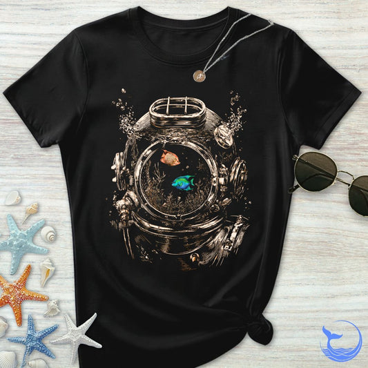 Vintage Diving Helmet Women's T-Shirt