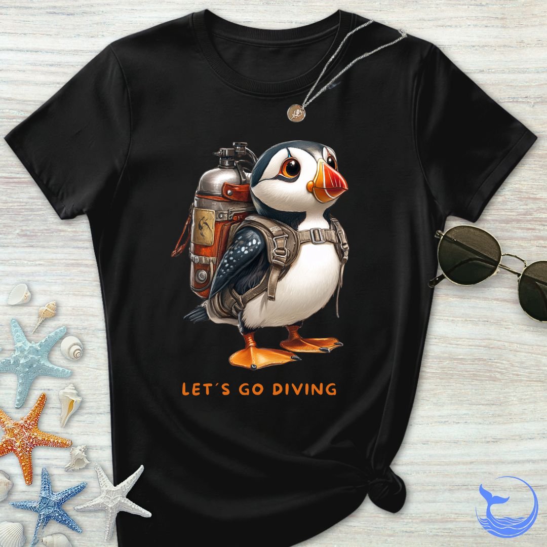 Diving Puffin Women's T-Shirt