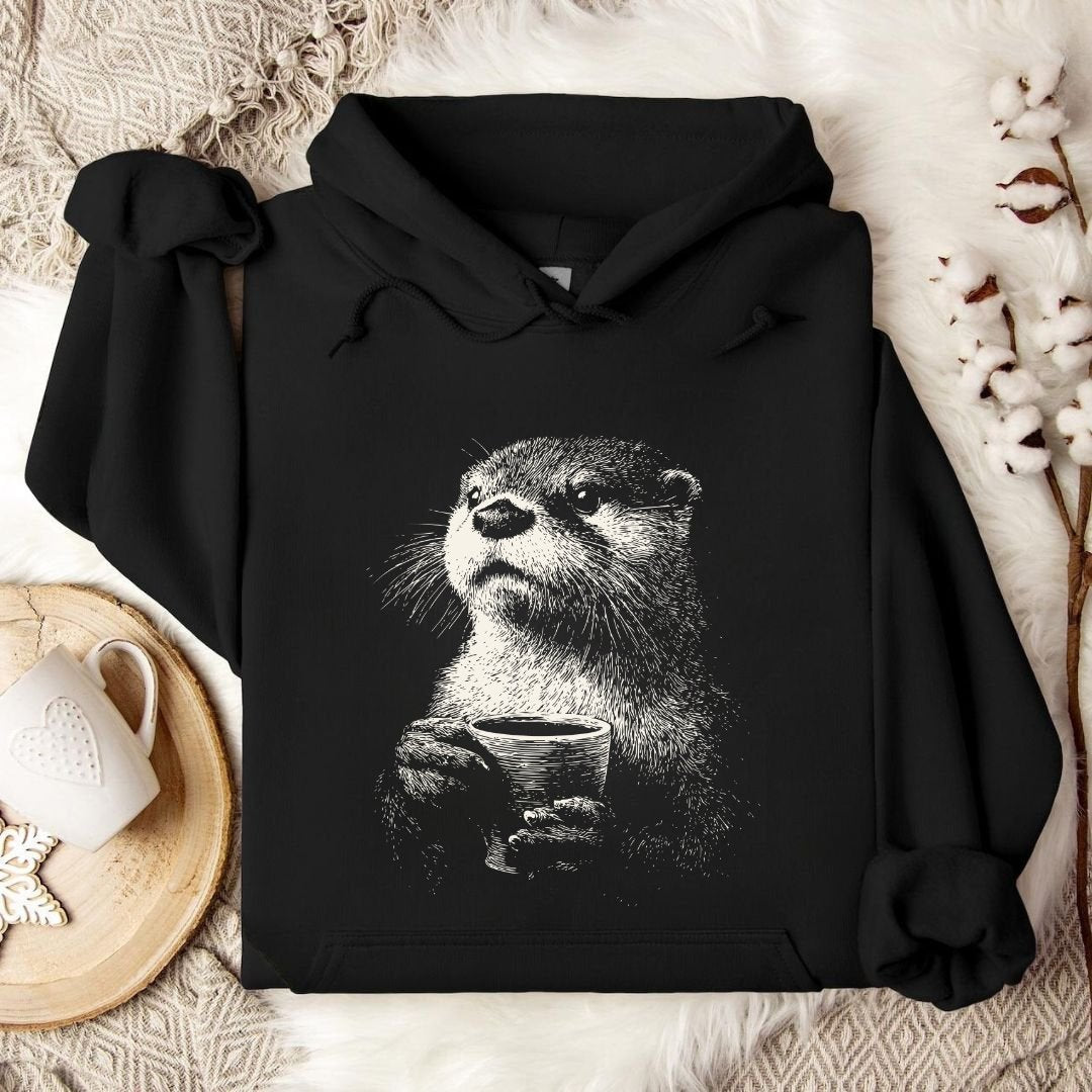 Coffee Otter Hoodie