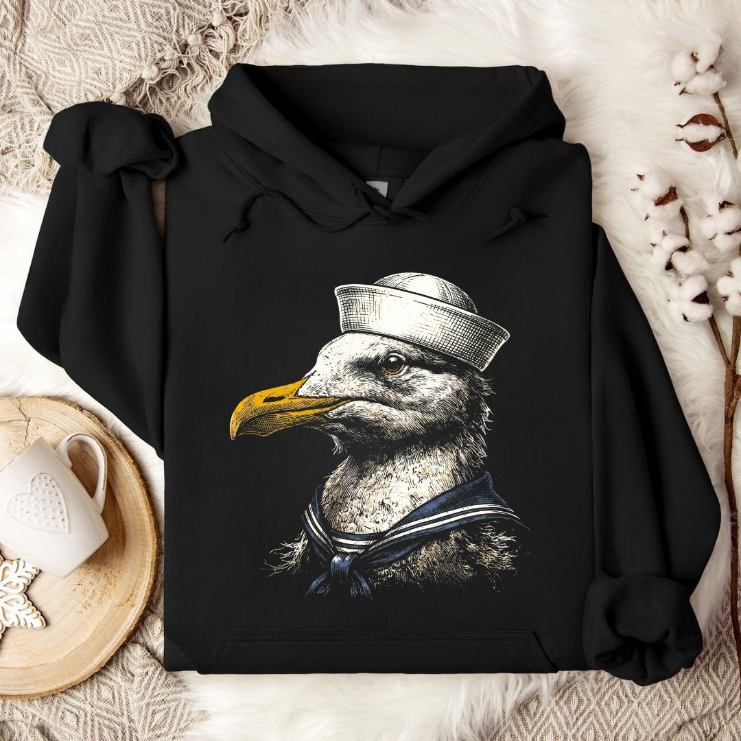 Seagull Sailor Hoodie