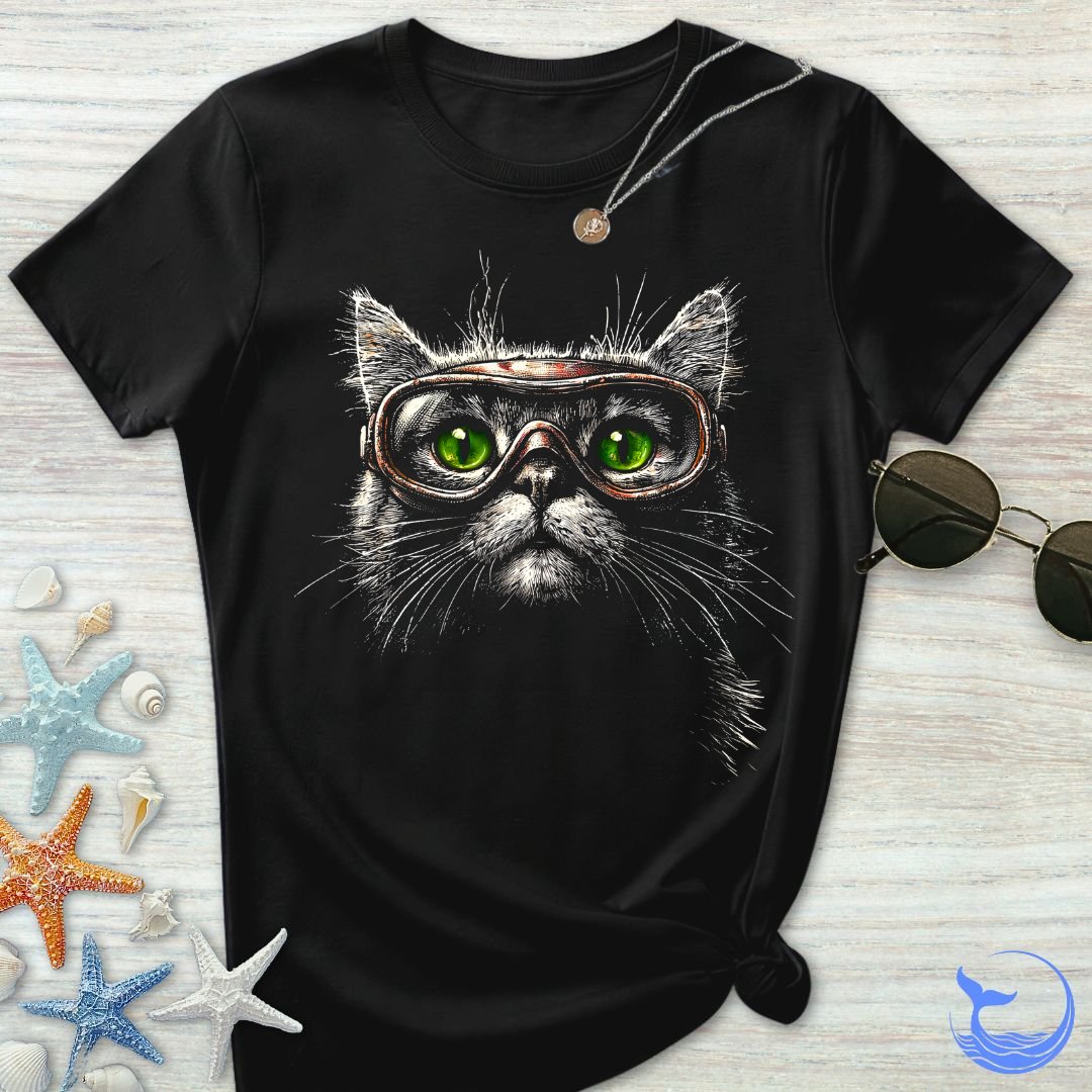 Scuba Cat Women's T-Shirt