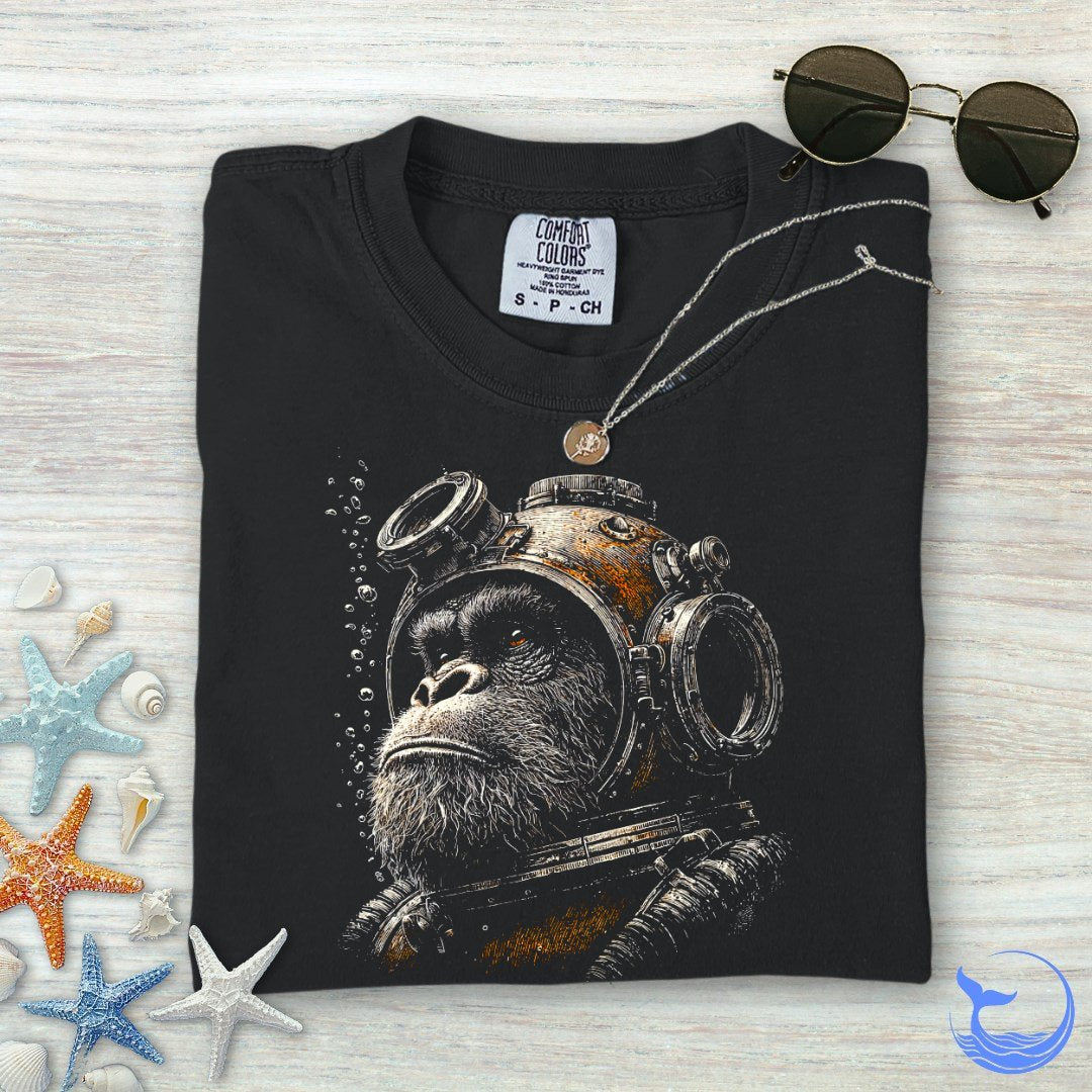 Deep Sea Gorilla Comfort Colors T-Shirt