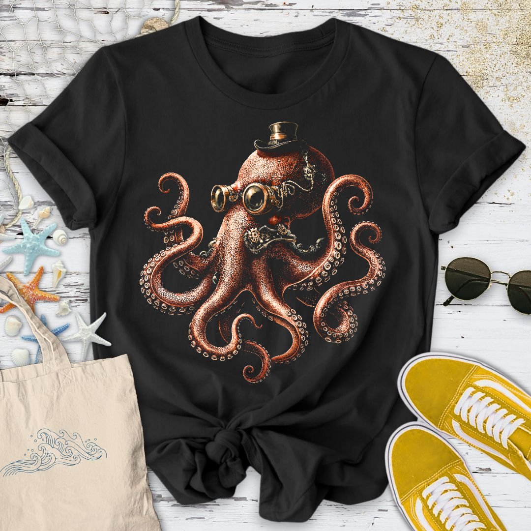 Steampunk octopus T-Shirt