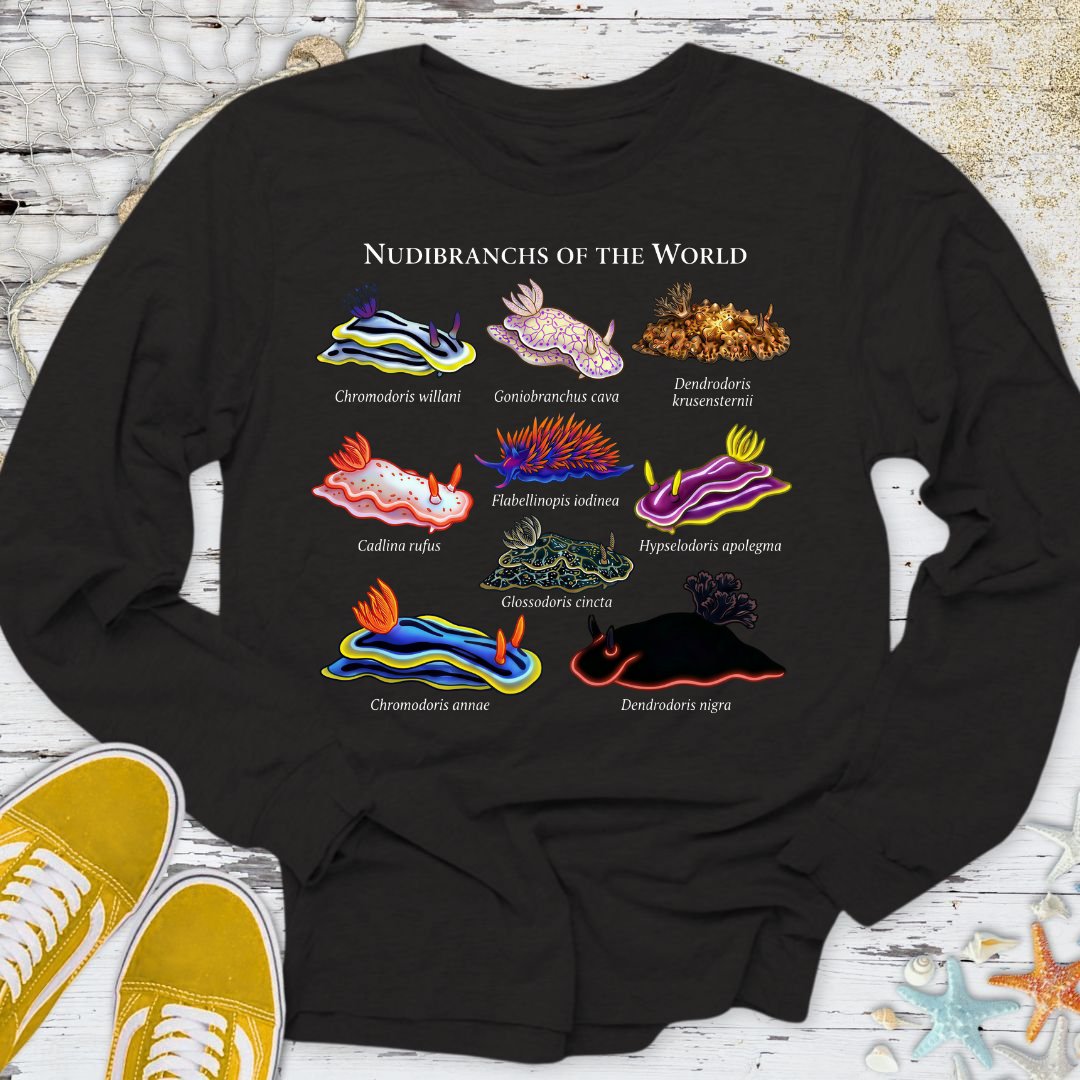 Nudibranchs Of The World Long Sleeve Tee