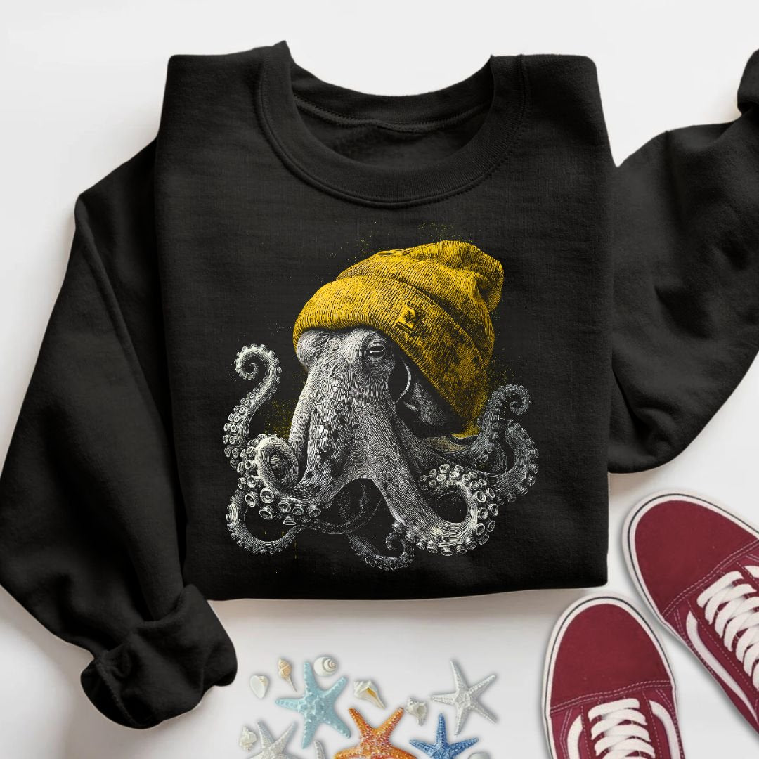 Winter Octopus Sweatshirt