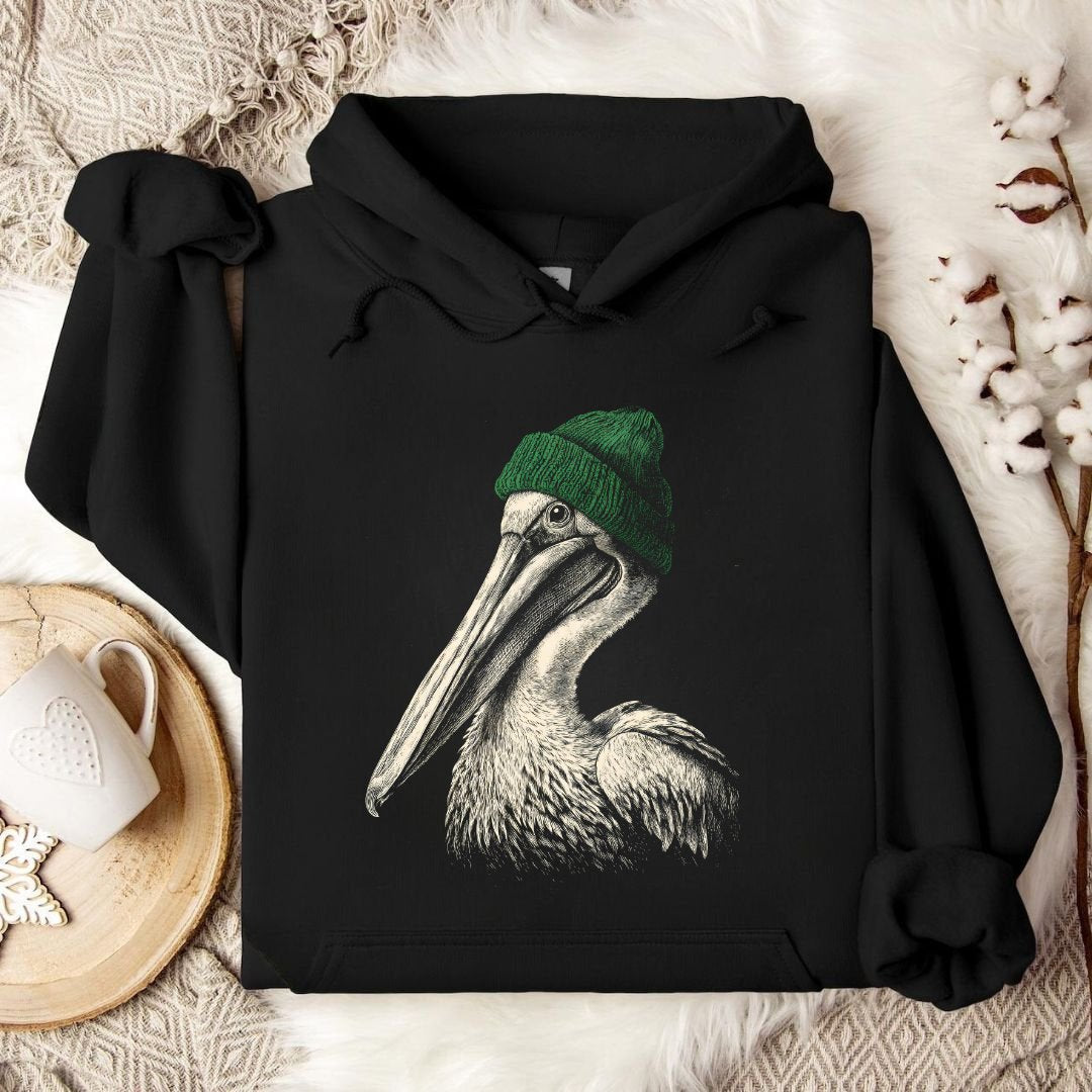 Winter Pelican Hoodie