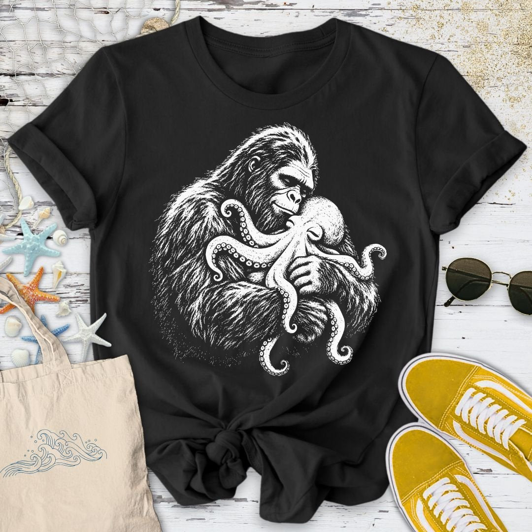 Bigfoot & Octopus T-Shirt