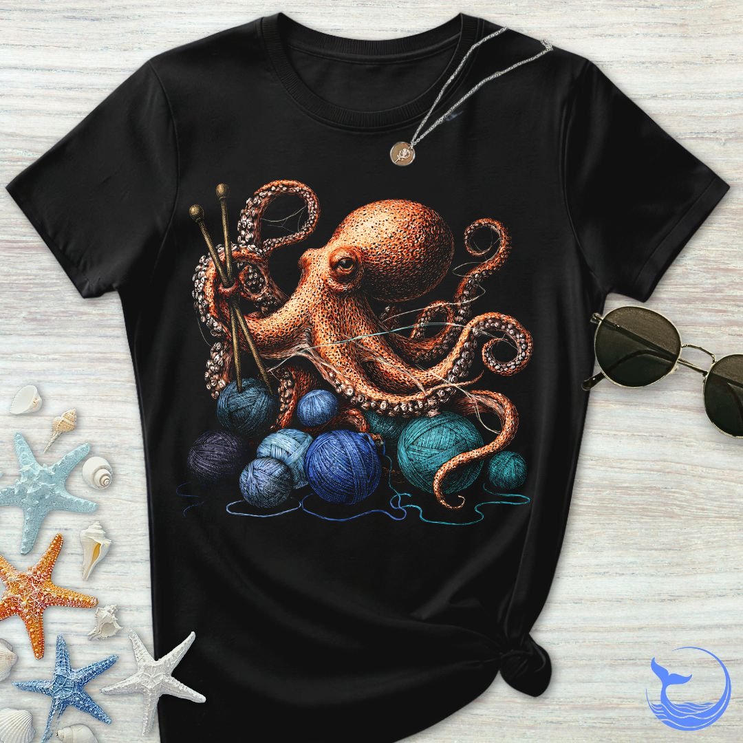 Knitting Octopus Women's T-Shirt
